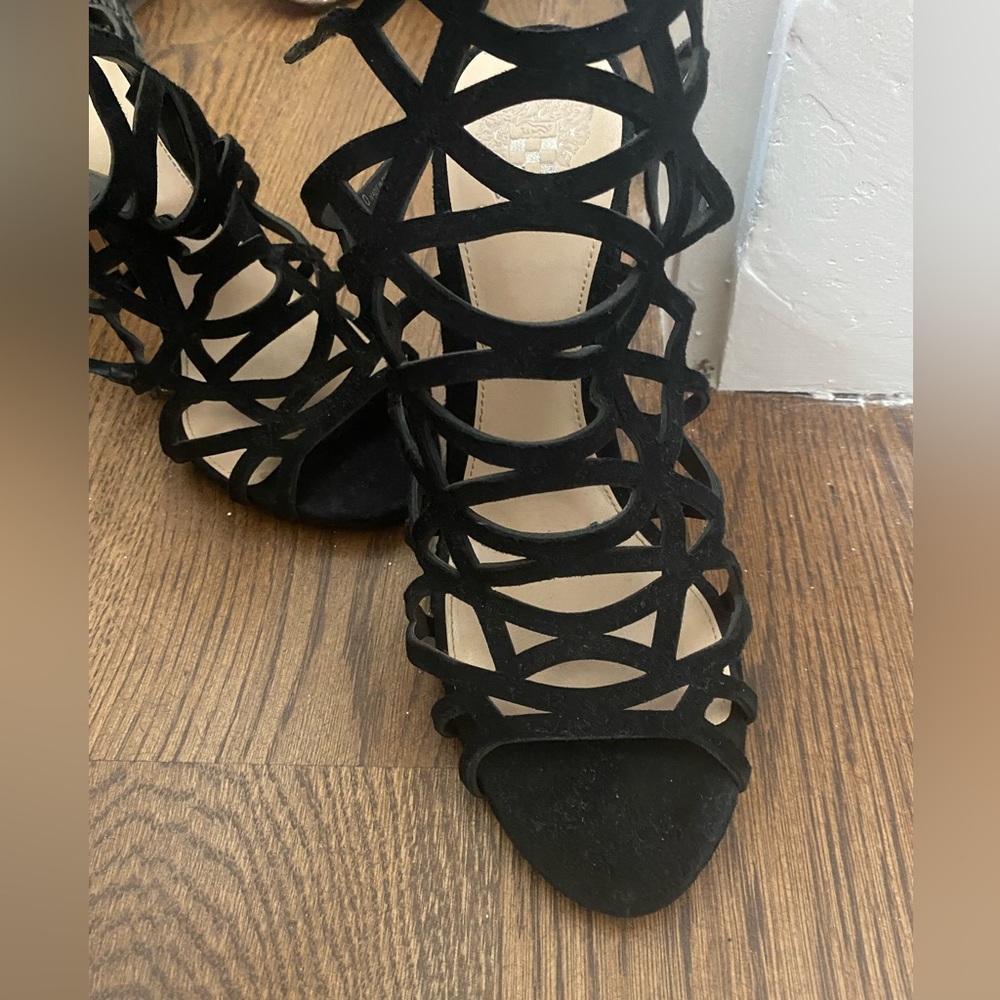 Vince Camuto Gladiator Heels. size 10